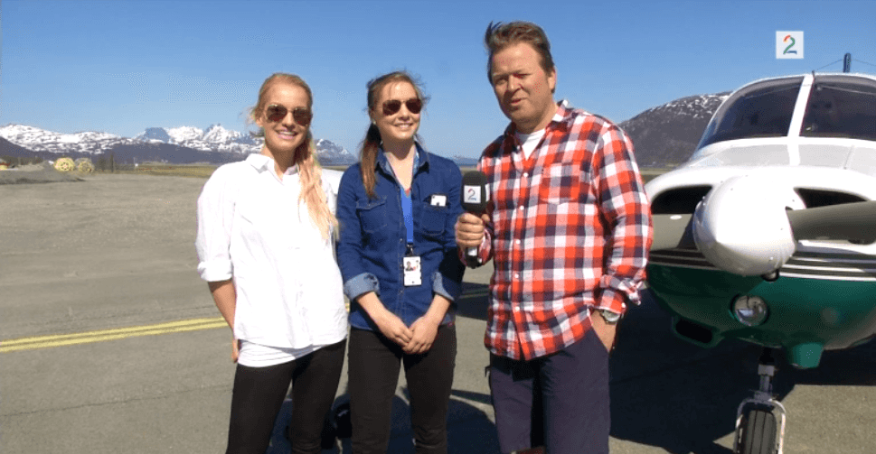 Bli med på Lisbeths første flytime!