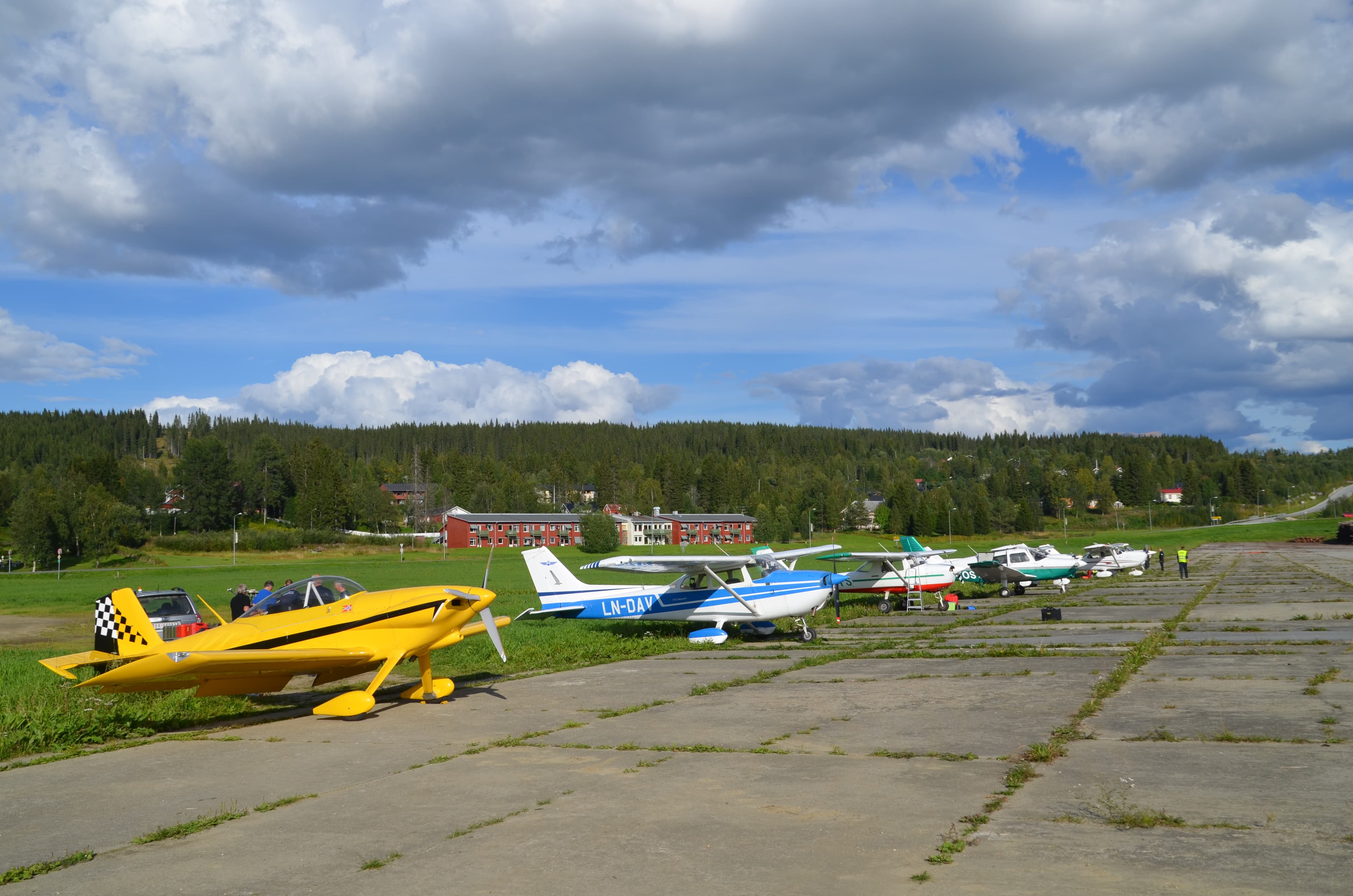 Flytjenesteøvelsen (SAR) i Hattfjelldal